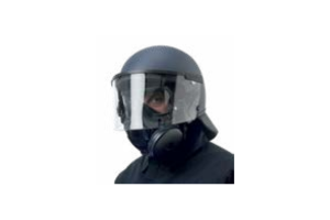 INTERGRATED MASK AND RIOT HELMET